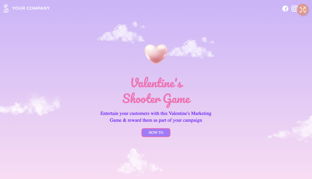 Valentine's Shooter Game
